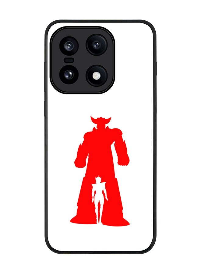 For OnePlus 15 Case,Slim fit Camera Protection, Shockproof Thin Phone cover  - Grendizer (White)